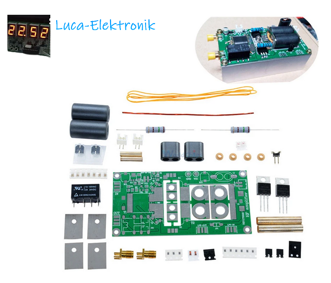 70W SSB lineare HF Verstärker DIY KIT Bausatz
